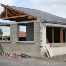 Extension de maison avec chambre d'amis Colomiers